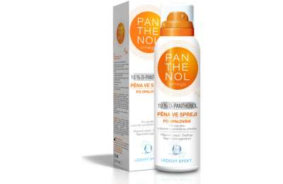 Omega Pharma Panthenol Omega pěna ve spreji s ledovým efektem 10% 150 ml